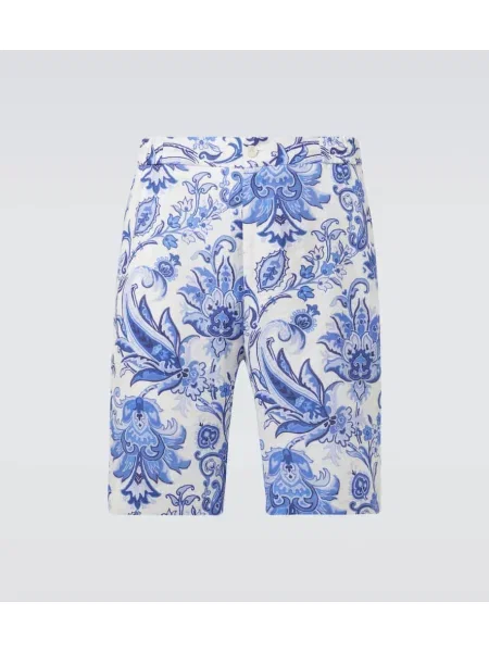 Bermude Etro de in cu imagine albastru