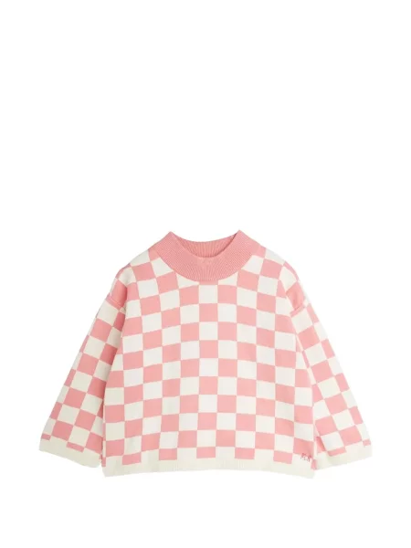 Sweter dziecięcy Mini Rodini różowy