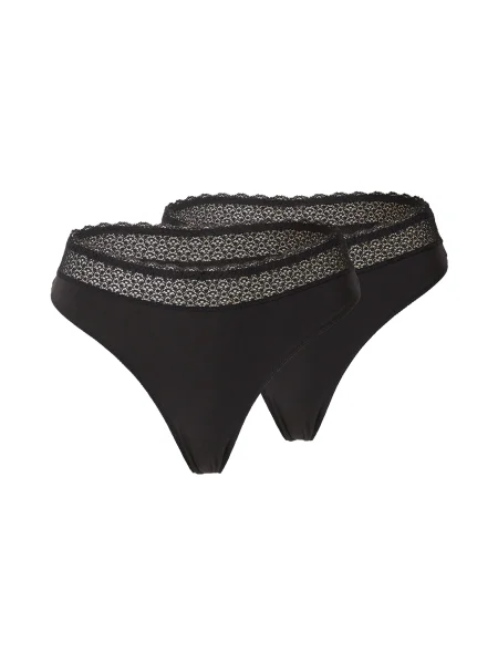 TRIUMPH Tanga Feel of Modal' negru