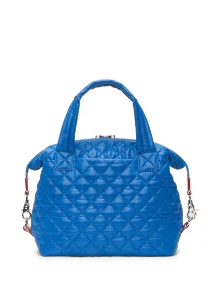 Matlasat geantă shopper Mz Wallace albastru