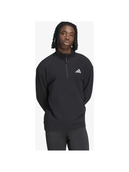 Polar adidas damski Running Essentials Winterized Fleece Half-Zip XS czarny