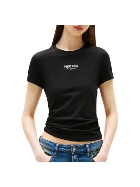 Tričko Tommy Jeans čierna