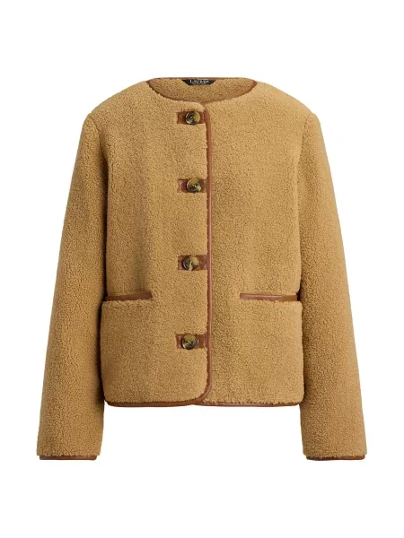 Lauren Ralph Lauren Geacă de primăvară-toamnă cămilă maro