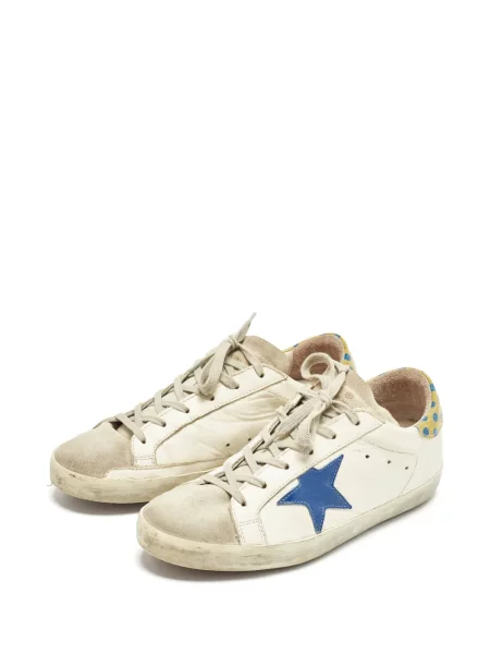 Sneakerși Golden Goose May din piele alb