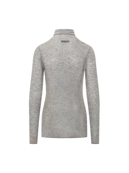Sweter Pinko wełniany szary