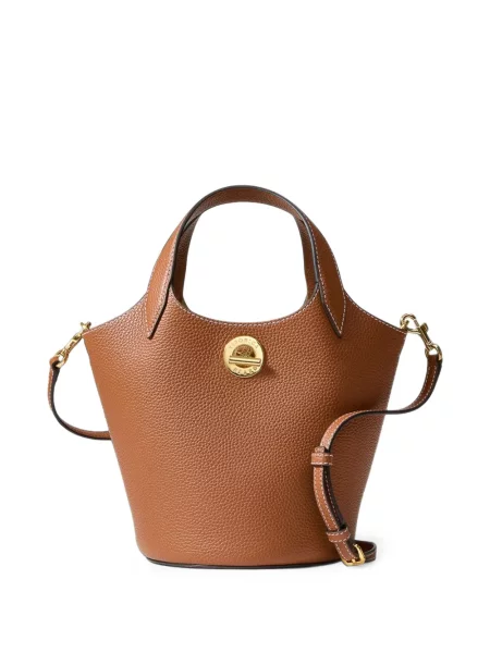 Geantă shopper Veronica Beard din piele maro