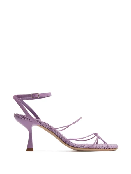 Sandale Christopher Esber din piele de căprioară violet