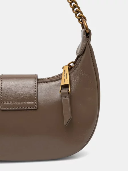 Kurt Geiger Bőr hobo táska barna