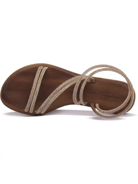 Aur roz pantofi Mosaic roz