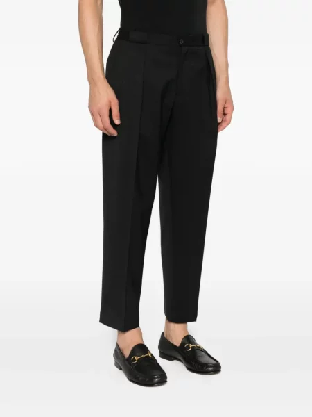 Pantaloni Briglia 1949 plisate negru
