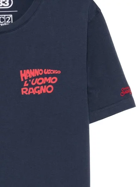 Tricou Mc2 Saint Barth cu imagine albastru