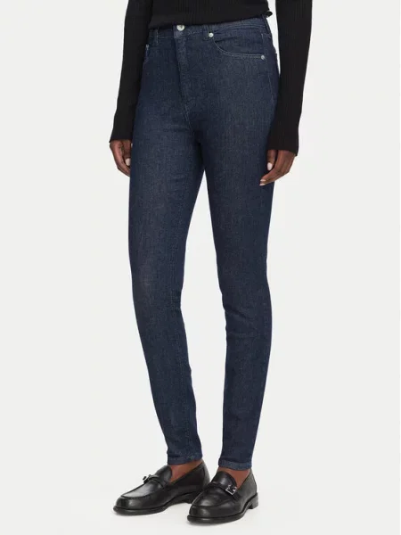 Karl Lagerfeld Jeans Blugi Bleumarin Skinny Fit