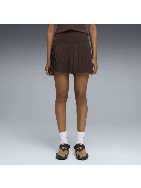 PUMA spódnica T7 Odzież S brązowy