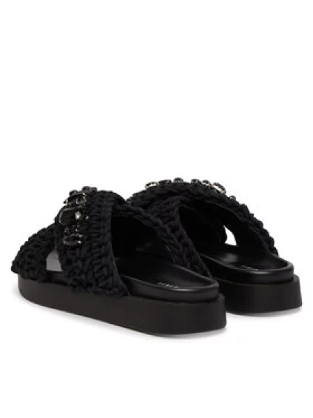 Női papucsok INUIKII Woven Stones black. Méret: 36 EU fekete