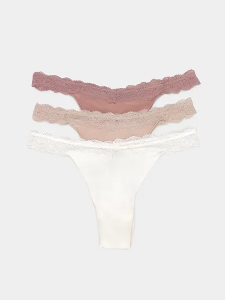 Набір трусів OVS поліестер/еластан рожевий