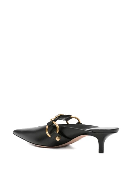 Mules Balenciaga με αγκράφα μαύρο