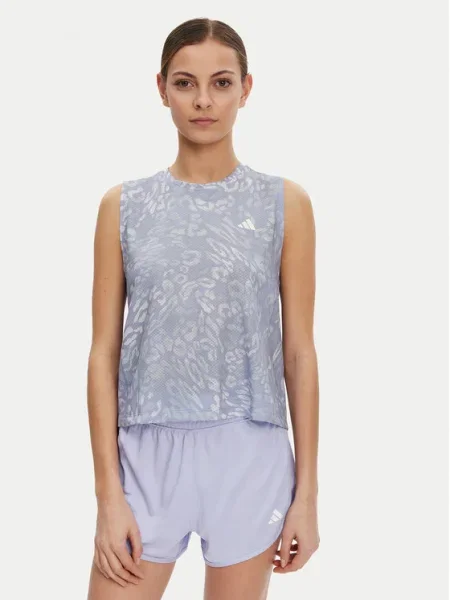 Adidas Тениска от техническо трико Own the Run син