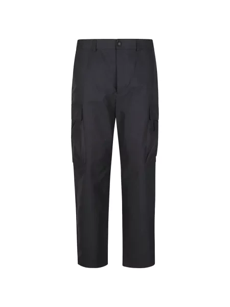 Pantaloni cargo Moncler cu autograf negru