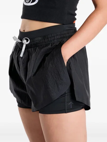 Șosete Adidas cu dungi cu tepi plasă maro