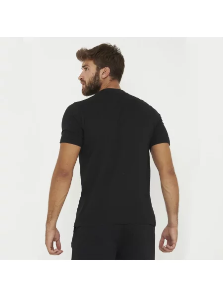 T-Shirt Legea Naples Dorosłych czarna