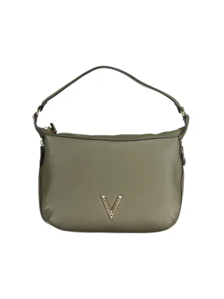 Lniana torebka Valentino zielona