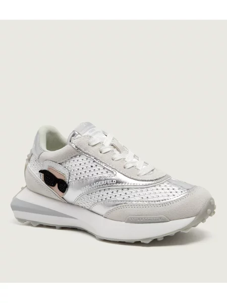 Karl Lagerfeld Sneakers Zone Nft | piele întoarsă gri
