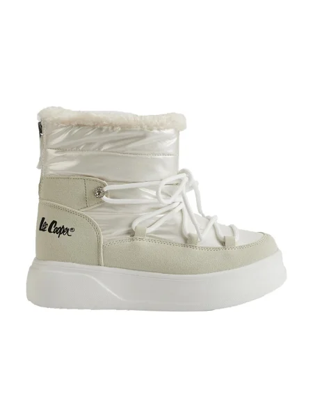 Dámske snehule Lee Cooper white biela