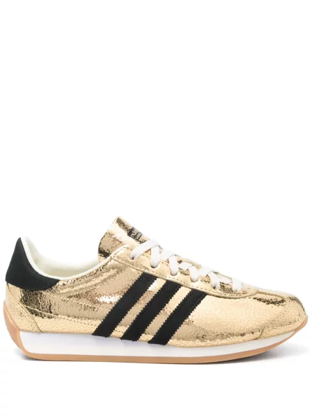 Sneakerși Adidas Campus auriu