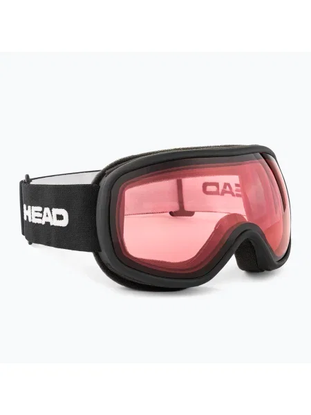 Detské lyžiarske okuliare HEAD Ninja red/black čierna