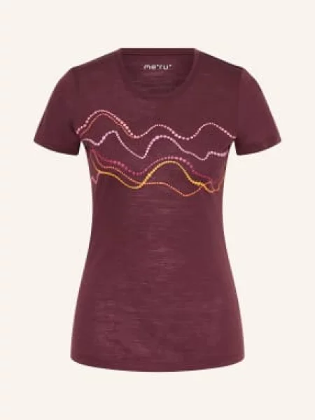 Me°Ru Koszulka Funkcjonalna Trelleborg grau brązowa