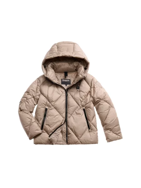 Kurtka puchowa Blauer beżowa