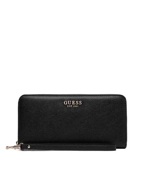 Guess Πορτοφόλι Amorette Slg μαύρο