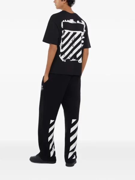 Tricou L/ab C/o Off-white alb