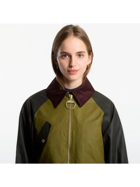 Μπουφάν Barbour Treeton Wax Jacket Golden Olive/ Fern/ Ancient S ελιά