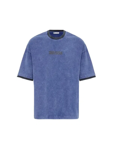 Dandalo Tricou safir / amestecat gri