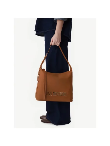 Torebka LOVE MOSCHINO brązowa