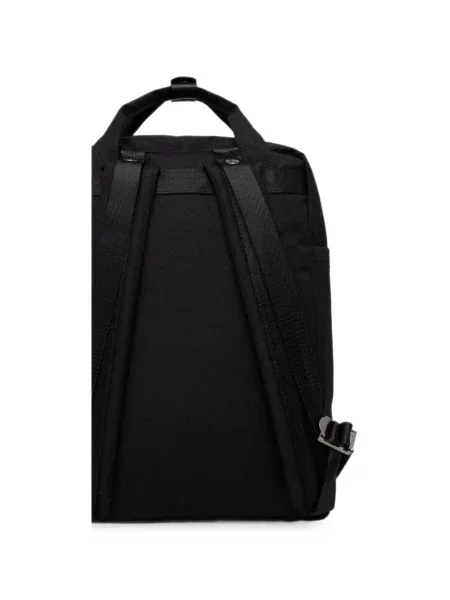Rucsac Doughnut cu imagine cu model leopard cu cataramă negru
