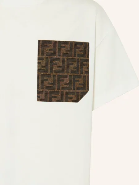 Fendi Koszulka weiss biała