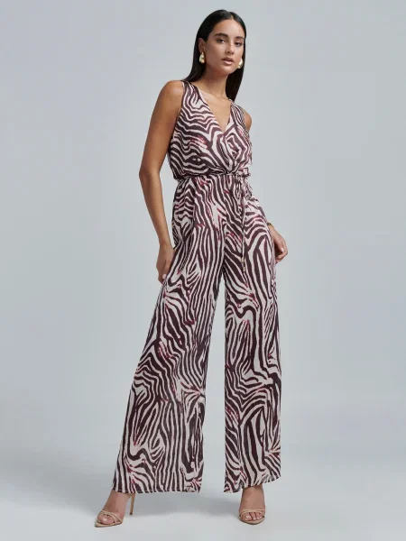 BWLDR Kombinezon vina / trešnja crvena / prljavo bijela