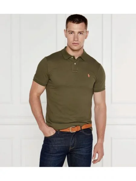 Polo Ralph Lauren Tricou polo închis verde