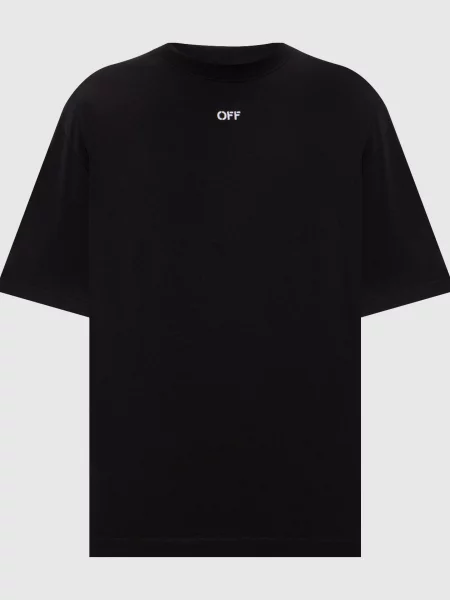 Футболка Scribble Narciso Off-white чорна