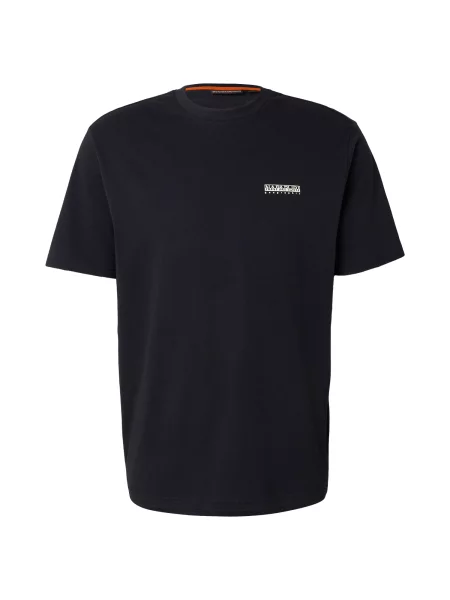NAPAPIJRI Tricou S-YOSE ecru / portocaliu homar negru