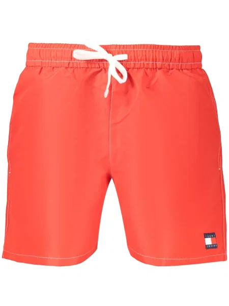 Pantaloni scurți Tommy Hilfiger roșu