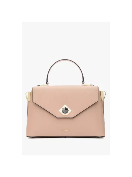 Трапеция кожаная сумка Cromia