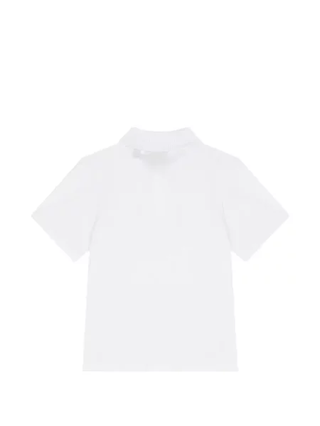 Koszulka polo dziecięca Ea7 Emporio Armani biała