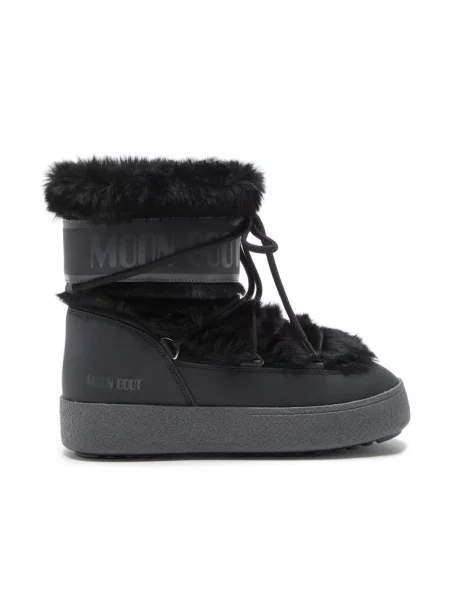 Moon Boot śniegowce MB LTRACK FAUX FUR WP czarny