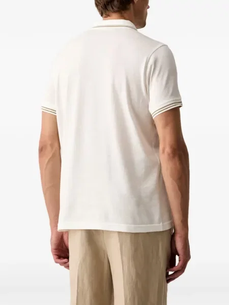Tricou polo Karl Lagerfeld alb