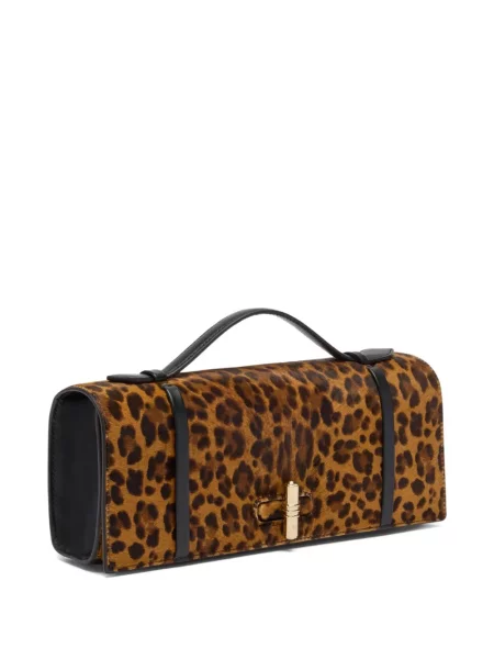 Top Malone Souliers s printom s leopard uzorkom smeđa