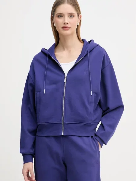 Calvin Klein Jeans bluza fioletowa