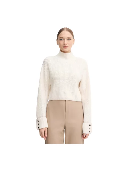 Sweter z golfem Gaudi beżowy